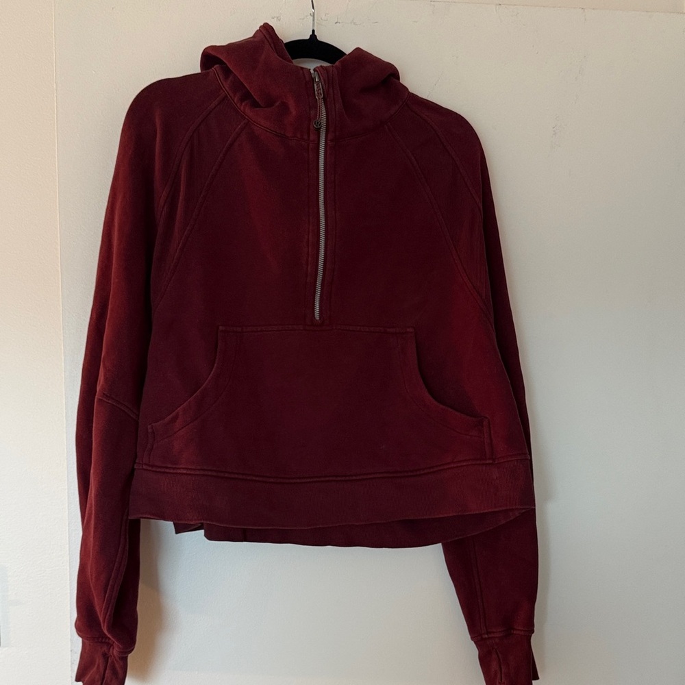 Lululemon oversized scuba half zip